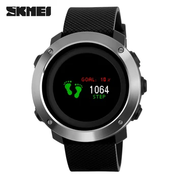 

SKMEI Luxury Brand Sport Pedometer Calorie Compass Watch OLED Display Colorful Screen Waterproof Digital Wristwatches Relogio