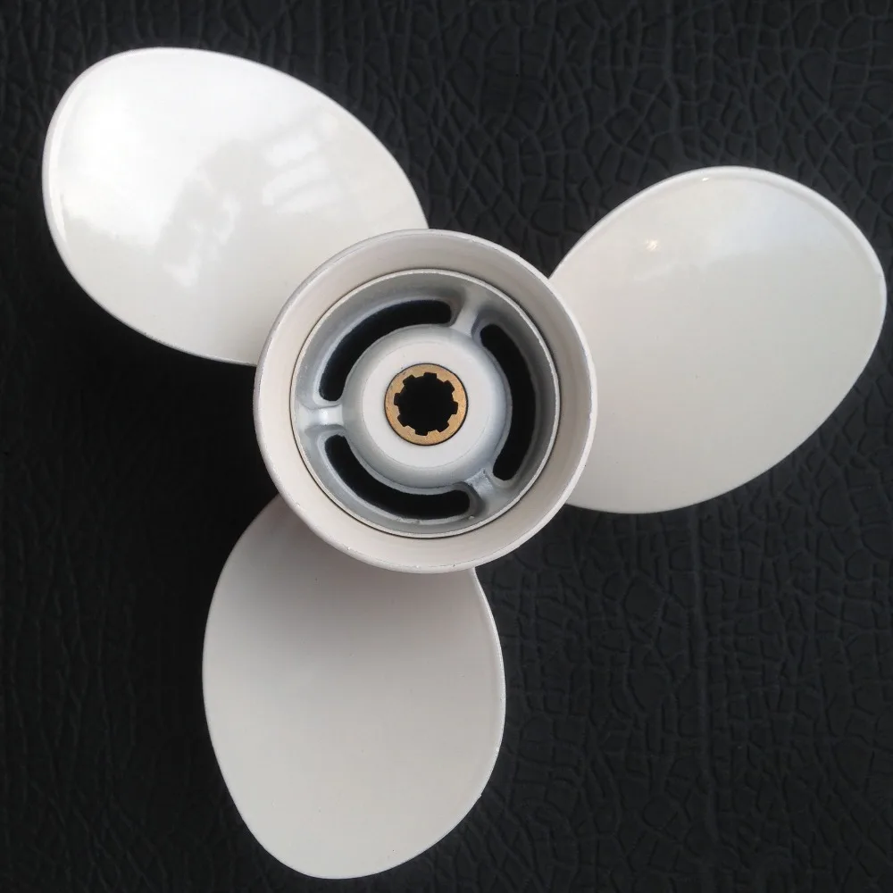 9.25x9.75 For 9.9HP-15 HP FORCE propellers marine Aluminium Propeller 8 tooth spline 3 Blade force outboard propellers
9.25x9.75 For 9.9HP-15 HP FORCE propellers marine Aluminium Propeller 8 tooth spline 3 Blade force outboard propellers