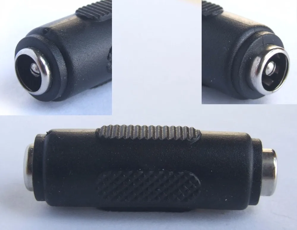 10pcs DC Coupler Female to Female F/F 5.5mm x 2.1mm Barrel Jack Power Connector Plug for LED / CCTV
10pcs DC Coupler Female to Female F/F 5.5mm x 2.1mm Barrel Jack Power Connector Plug for LED / CCTV