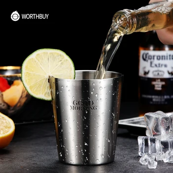 WORTHBUY Coffee Mug With Pattern 304 Stainless Steel Beer Mug Kitchen Drinkware For Kids Beer Milk Water Cup
WORTHBUY Coffee Mug With Pattern 304 Stainless Steel Beer Mug Kitchen Drinkware For Kids Beer Milk Water Cup