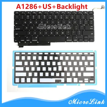 NEW For Macbook Pro 15" A1286 US Keyboard with Backlight MB985 MB986 MC371 2009 2010 2011 2012 2013 Years A1286 Keyboard
NEW For Macbook Pro 15" A1286 US Keyboard with Backlight MB985 MB986 MC371 2009 2010 2011 2012 2013 Years A1286 Keyboard