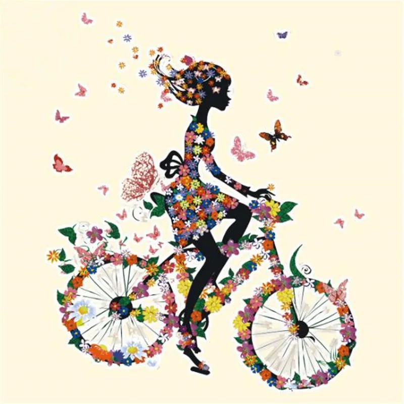 Fashion Patch Clothes 20CM Flower Girl Butterfly Bike Thermal Transfer Printing T shirt Women iron on patches for clothing
Fashion Patch Clothes 20CM Flower Girl Butterfly Bike Thermal Transfer Printing T shirt Women iron on patches for clothing