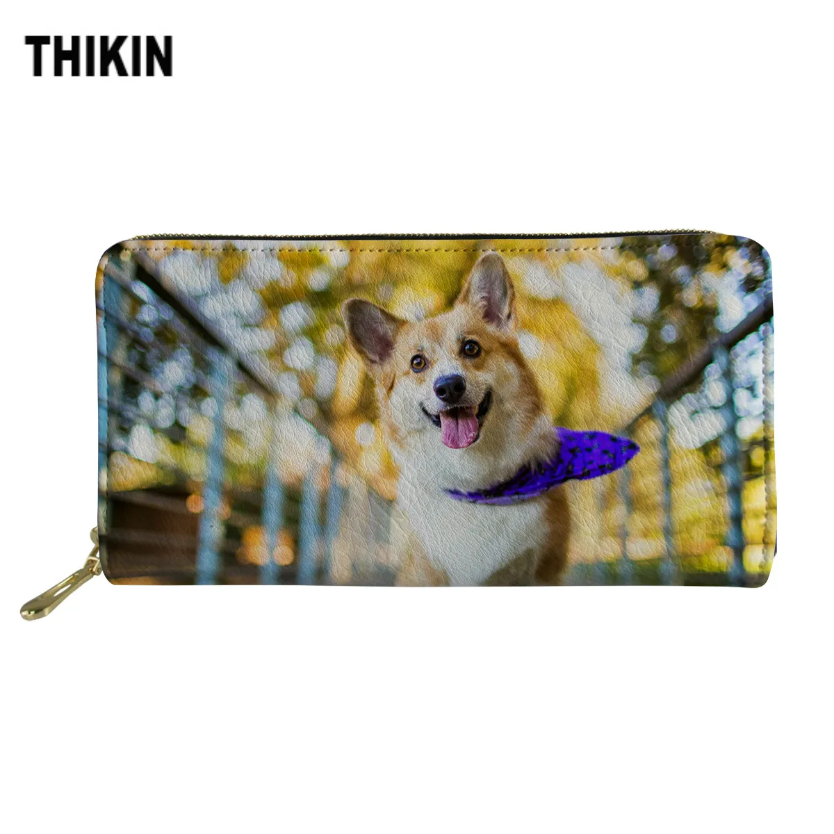 THIKIN Long Wallet Cartoon Cute Corgi Dogs Print Wallets Women Lady Coin Money Bag Pouch Credit Card Holder Clutch for Teen Girl
THIKIN Long Wallet Cartoon Cute Corgi Dogs Print Wallets Women Lady Coin Money Bag Pouch Credit Card Holder Clutch for Teen Girl