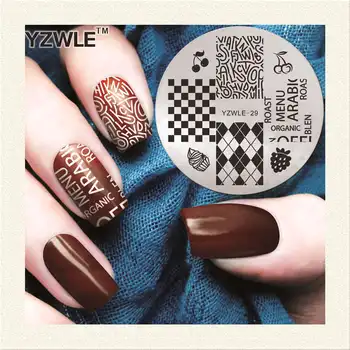 YZWLE 1 Sheet Stamping Nail Art Image Plate, 5.6cm Stainless Steel Template Polish Manicure Stencil Tools (YZWLE-29)
YZWLE 1 Sheet Stamping Nail Art Image Plate, 5.6cm Stainless Steel Template Polish Manicure Stencil Tools (YZWLE-29)