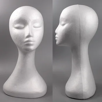 Dummy Wig Stand Wig Head Mannequin Head Female Foam Polystyrene Exhibitor For Cap Headphones Hair Accessories Tool
Dummy Wig Stand Wig Head Mannequin Head Female Foam Polystyrene Exhibitor For Cap Headphones Hair Accessories Tool