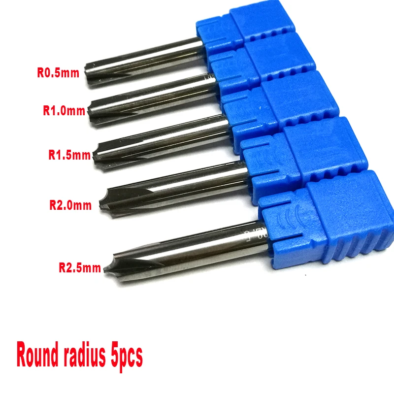 5 шт./компл. 4 Угловые круглые концевые фрезы R0.5 & R1.0 & R1.5 & R2.0 & R2.5 из карбида HRC50 для общего использования, 2 мм Радиус для алюминия
5 шт./компл. 4 Угловые круглые концевые фрезы R0.5 & R1.0 & R1.5 & R2.0 & R2.5 из карбида HRC50 для общего использования, 2 мм Радиус для алюминия
