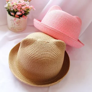 2018 Fashion Ears Straw Baby Hats For Girls Bucket Hat Boys Cap Children Sun Summer Cap Kids Solid Beach Caps
2018 Fashion Ears Straw Baby Hats For Girls Bucket Hat Boys Cap Children Sun Summer Cap Kids Solid Beach Caps