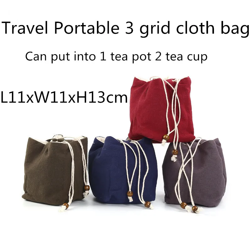 Square Thicken 3 Grids Storage Bags Travel Portable Linen Drawstring Jewelry Pouch Bag Small Tea Pot 2 Cup Cloth Pouch
Square Thicken 3 Grids Storage Bags Travel Portable Linen Drawstring Jewelry Pouch Bag Small Tea Pot 2 Cup Cloth Pouch