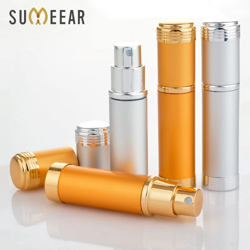 10Piece/Lot 5ML Portable Spray Bottle Aluminum Refillable Glass Perfume Bottle With Sprayer Parfume Empty Cosmetic Containers
10Piece/Lot 5ML Portable Spray Bottle Aluminum Refillable Glass Perfume Bottle With Sprayer Parfume Empty Cosmetic Containers