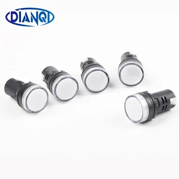 ad16 22 AD16-22 white AC220V LED Power Indicator Signal Light 22mm mounting size led Indicator lamp
ad16 22 AD16-22 white AC220V LED Power Indicator Signal Light 22mm mounting size led Indicator lamp