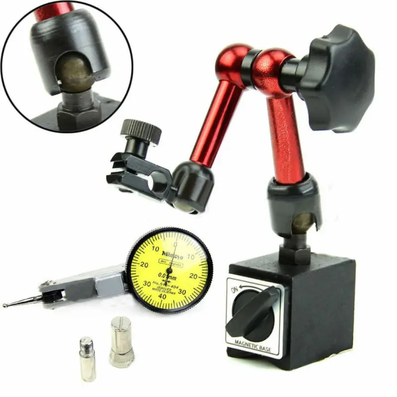 4*2.9*3.5cm Processing Inspection Gauge Scale Dial test indicator Precision Bracket Flexible Base Holder Stand
4*2.9*3.5cm Processing Inspection Gauge Scale Dial test indicator Precision Bracket Flexible Base Holder Stand
