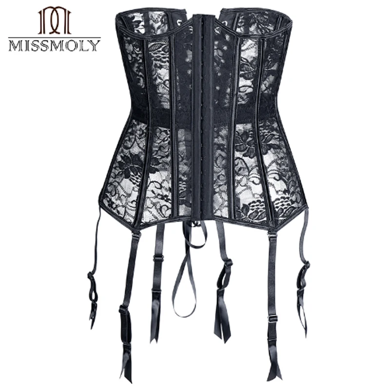 Steampunk Corset Gothic Hollow Out Lace Up Bustier Woman Sexy Clothes Black 6XL Plus Size Underbust Tops Tummy Control Sheath
Steampunk Corset Gothic Hollow Out Lace Up Bustier Woman Sexy Clothes Black 6XL Plus Size Underbust Tops Tummy Control Sheath