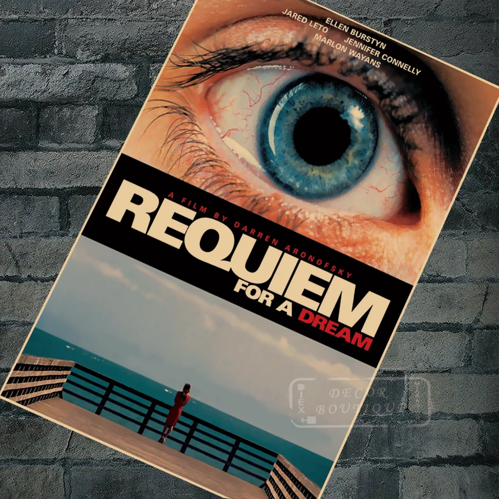 Requiem For A Dream Movie Film Classic Wall Sticker Canvas Paintings Decorative Vintage Poster Home Bar Decor Gift
Requiem For A Dream Movie Film Classic Wall Sticker Canvas Paintings Decorative Vintage Poster Home Bar Decor Gift