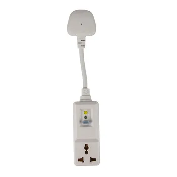 13A 240V 3 Pins UK Plug GFCI Leakage Protection Safety RCD Socket Adaptor Home Circuit Breaker Cutout Power Trip Switch