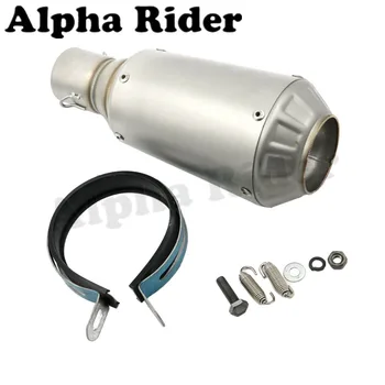 51mm Universal Motorcycle ATV Stainless Steel Slip-On GP Exhaust Pipe Muffler w/ Clips Street Sport Pit Dirt Bike Quad Scooters
51mm Universal Motorcycle ATV Stainless Steel Slip-On GP Exhaust Pipe Muffler w/ Clips Street Sport Pit Dirt Bike Quad Scooters