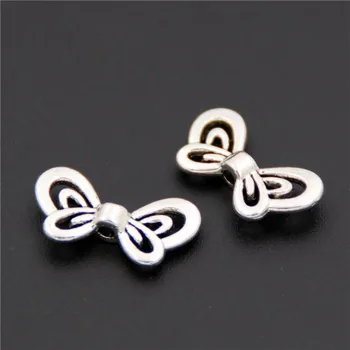 50pcs Zinc Alloy Butterfly Spacer Beads Tibetan Silver Color Jewelry Products Charms Diy Findings For Necklace Bracelets A2530
50pcs Zinc Alloy Butterfly Spacer Beads Tibetan Silver Color Jewelry Products Charms Diy Findings For Necklace Bracelets A2530