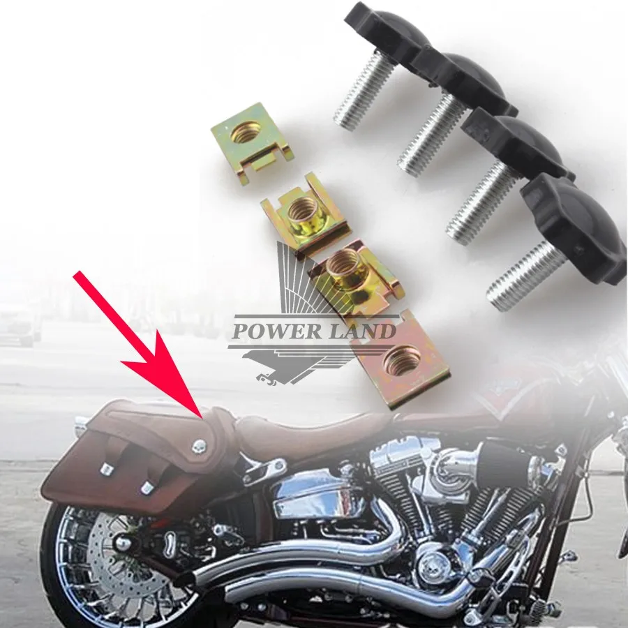 Free Shipping New Quick Release Saddlebag Installation Kit Hardware Mount Bolts Screws For Harley Touring
Free Shipping New Quick Release Saddlebag Installation Kit Hardware Mount Bolts Screws For Harley Touring