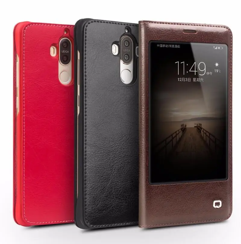 Qialino Case For Huawei Ascend Mate 9 Hot Luxury Genuine Leather Flip Cover For Huawei Mate9 Sleep Wake Function Smart Case
Qialino Case For Huawei Ascend Mate 9 Hot Luxury Genuine Leather Flip Cover For Huawei Mate9 Sleep Wake Function Smart Case