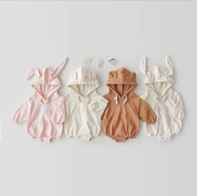 2019 New Arrival Girls Boys Hooded Romper Long Sleeve Spring Cotton Kids Jumpsuit 0-3 years
2019 New Arrival Girls Boys Hooded Romper Long Sleeve Spring Cotton Kids Jumpsuit 0-3 years