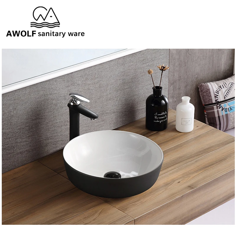 Ceramic Vessel Bathroom Sinks 420*420*135mm Above Counter Washing Basin With Pop Up Drain Soft Hose Simplicity Matte Black AM816
Ceramic Vessel Bathroom Sinks 420*420*135mm Above Counter Washing Basin With Pop Up Drain Soft Hose Simplicity Matte Black AM816