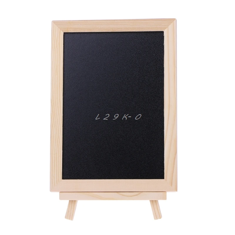 Desktop Message Board Blackboard Wood Tabletop Chalkboard Double Sided Blackboard School Supplies
Desktop Message Board Blackboard Wood Tabletop Chalkboard Double Sided Blackboard School Supplies