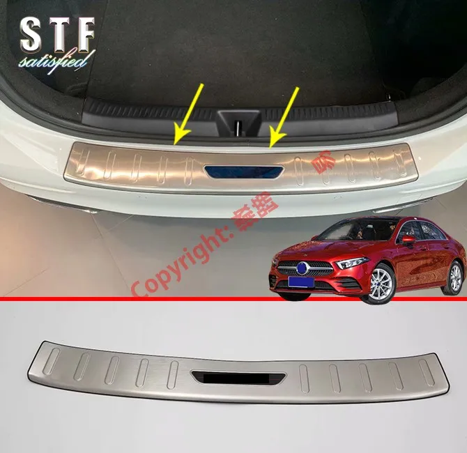 Stainless Steel Rear Bumper Sill Protector For Benz A Class W177 2019 2020 Car Accessories Stickers
Stainless Steel Rear Bumper Sill Protector For Benz A Class W177 2019 2020 Car Accessories Stickers