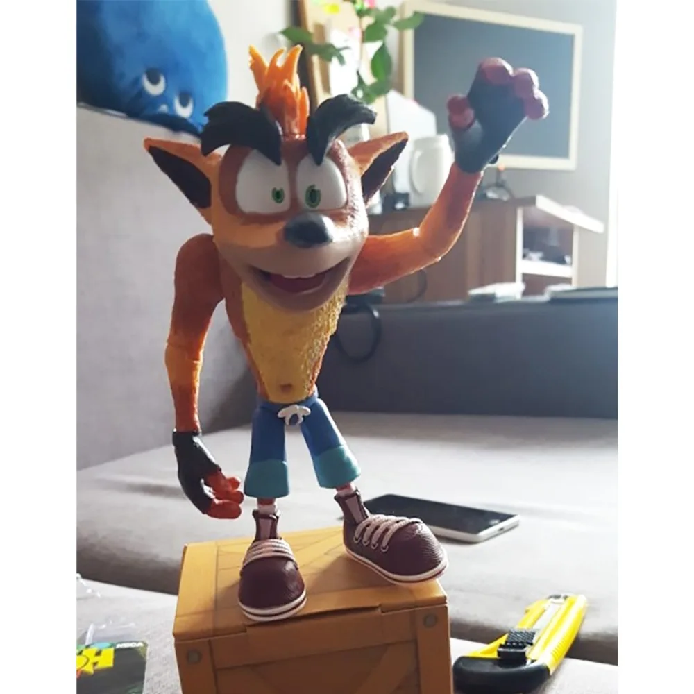 Original NECA Game Crash Bandicoot Sane Trilogy PVC Action Figure Collectible For Kids Toys Gifts
Original NECA Game Crash Bandicoot Sane Trilogy PVC Action Figure Collectible For Kids Toys Gifts