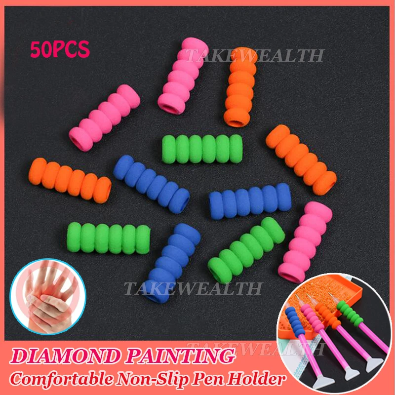 Diamond Painting Pen with NBR Foam Holder Comfortable to Grip Useful Tool Avoid Hand Pain For Diamond Embroidery Mosaic Pattern
Diamond Painting Pen with NBR Foam Holder Comfortable to Grip Useful Tool Avoid Hand Pain For Diamond Embroidery Mosaic Pattern