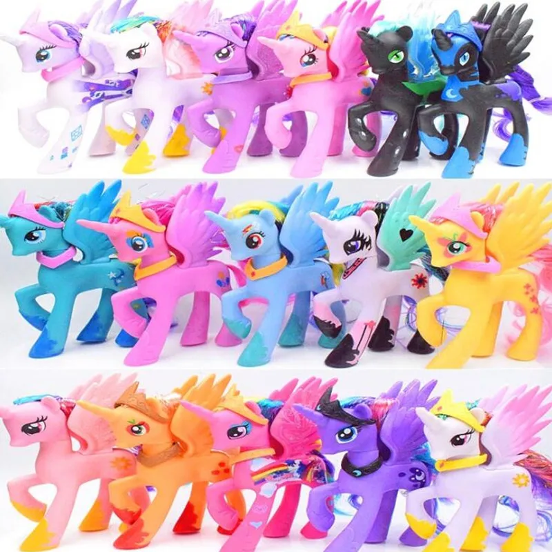 14cm Unicorn Pet Princess Luna Celestia Rainbow Horses Action Figures Kawaii Unicorn Horse Doll Toys
14cm Unicorn Pet Princess Luna Celestia Rainbow Horses Action Figures Kawaii Unicorn Horse Doll Toys