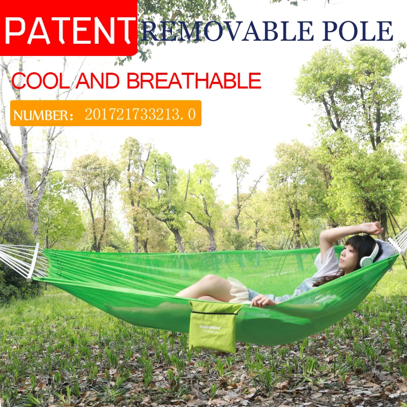 NEWSummer COOL Hammock with stick Double/Single Garden swing Sleeping bed Portable Outdoor Camping Garden hanging chair
NEWSummer COOL Hammock with stick Double/Single Garden swing Sleeping bed Portable Outdoor Camping Garden hanging chair