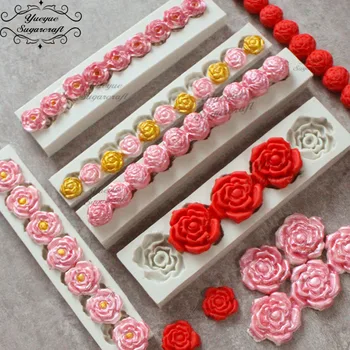 Yueyue Sugarcraft Boder Flower Chain Silicone mold fondant mold cake decorating tools chocolate gumpaste mold
Yueyue Sugarcraft Boder Flower Chain Silicone mold fondant mold cake decorating tools chocolate gumpaste mold