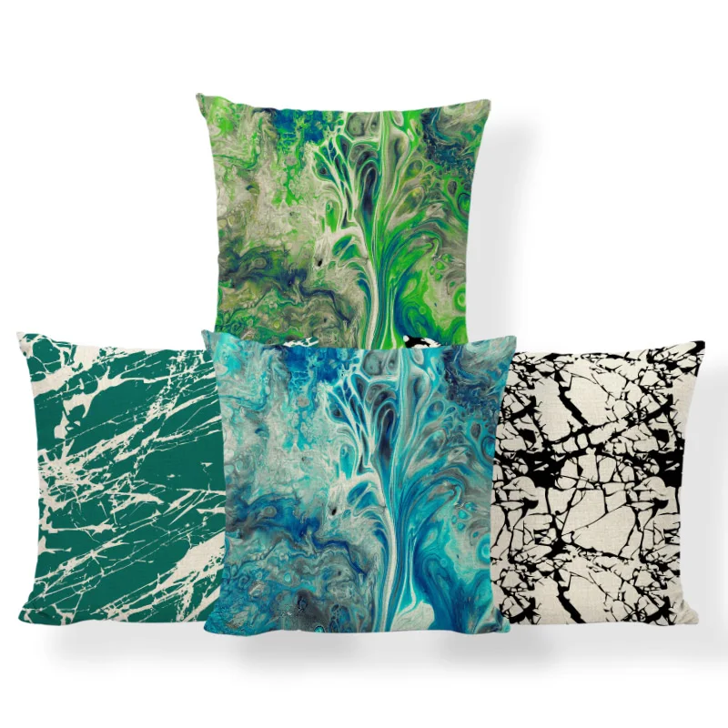 Stylish Color Liquid Marble Texture Cushion Cover Blue Purple Alternate Art Hug Pillow 45X45Cm Polyester Linen Sofa Pillowcase
Stylish Color Liquid Marble Texture Cushion Cover Blue Purple Alternate Art Hug Pillow 45X45Cm Polyester Linen Sofa Pillowcase