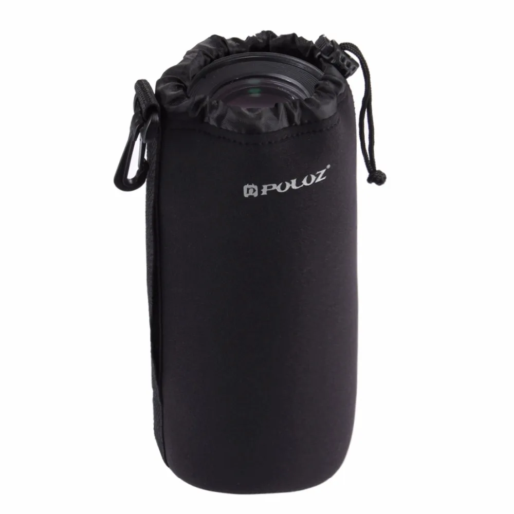 Neoprene SLR Camera Lens Carrying Bag with Hook for Canon / Nikon / Sony Cameras, Size XXL: 27cm x 10cm
Neoprene SLR Camera Lens Carrying Bag with Hook for Canon / Nikon / Sony Cameras, Size XXL: 27cm x 10cm