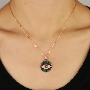 Floating flexible black colorful cz drop charm Gold filled turkish evil eye lucky ladyes gift green cz stone trendy necklace
Floating flexible black colorful cz drop charm Gold filled turkish evil eye lucky ladyes gift green cz stone trendy necklace