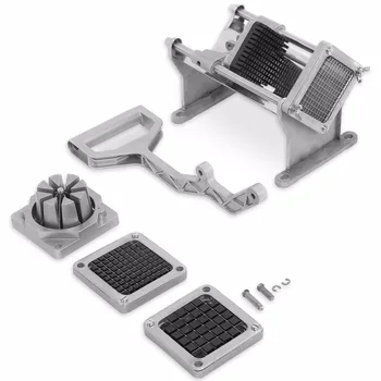 Stainless Steel Potato Cutter Fruit Vegetable Slicer French Fry Chopper Sturdy Tool W/4 Blades
Stainless Steel Potato Cutter Fruit Vegetable Slicer French Fry Chopper Sturdy Tool W/4 Blades
