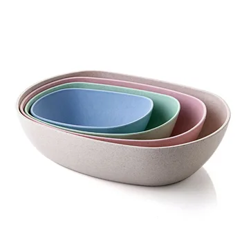 4PCS Wheat Straw Fruit TrayWashing Vegetables Pots Creative Rice Washing Home Kitchen Fruit Containers Box
4PCS Wheat Straw Fruit TrayWashing Vegetables Pots Creative Rice Washing Home Kitchen Fruit Containers Box