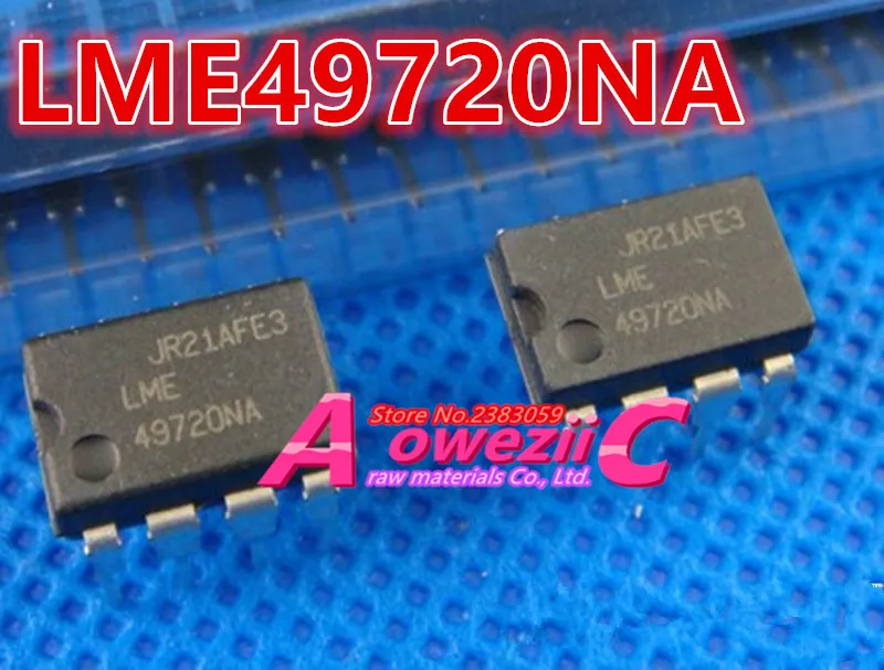 Aoweziic 2018+ 100% new imported original LME49720NA LME49720 DIP-8 Audio Dual Operational Amplifier Chip | Электронные