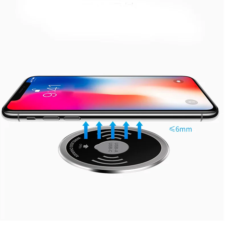 Qi Wireless Charger Type-C 15W Quick Charging Embedded Charger for iPhone Samsung ND998
Qi Wireless Charger Type-C 15W Quick Charging Embedded Charger for iPhone Samsung ND998