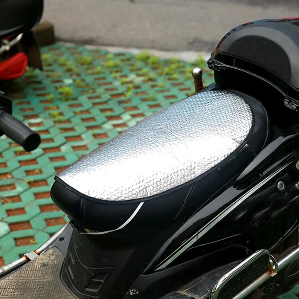 Motorcycle Seat Cover Heat Resistant Protection Cushion Scooter Seat Covers Aluminum foil Prevent bask in Mat #614
Motorcycle Seat Cover Heat Resistant Protection Cushion Scooter Seat Covers Aluminum foil Prevent bask in Mat #614