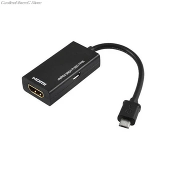 Micro USB 1080P HDTV Audio Video Adapter Converter Cable for Tablet Samsung Huawei Android Phones Accessories
Micro USB 1080P HDTV Audio Video Adapter Converter Cable for Tablet Samsung Huawei Android Phones Accessories