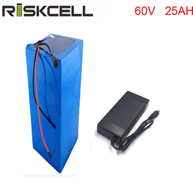 Free Customs taxes and shipping 60 volt 3000W Rechargeable 60v 25ah lithium ion battery pack with BMS and charger
Free Customs taxes and shipping 60 volt 3000W Rechargeable 60v 25ah lithium ion battery pack with BMS and charger
