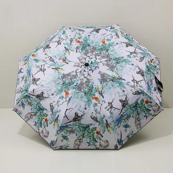 2018 new umbrellas Fashion color printing vinyl ladies sunshade rain female Umbrellas anti uv automatic flower parasol for women
2018 new umbrellas Fashion color printing vinyl ladies sunshade rain female Umbrellas anti uv automatic flower parasol for women