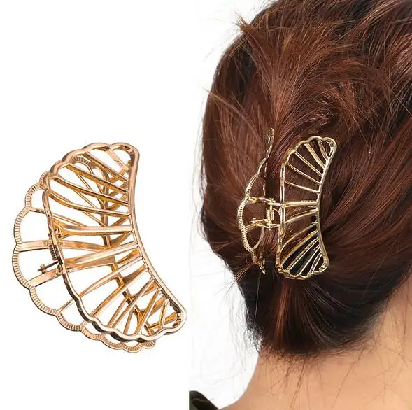 Fashion Women Brand Hair Jewelry Big Geometric Hair Claws Ornaments Gold Metal Crystal Hair Crab Clip Wedding Hair Accessories
Fashion Women Brand Hair Jewelry Big Geometric Hair Claws Ornaments Gold Metal Crystal Hair Crab Clip Wedding Hair Accessories