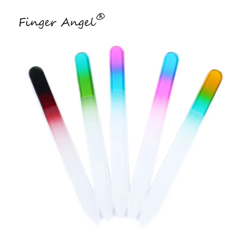 Finger Angel 1Pcs Gradient Durable Crystal Glass Nail File Buffer Stained Nail Art Files 14cm Double Side Manicure Pedicure Tool
Finger Angel 1Pcs Gradient Durable Crystal Glass Nail File Buffer Stained Nail Art Files 14cm Double Side Manicure Pedicure Tool