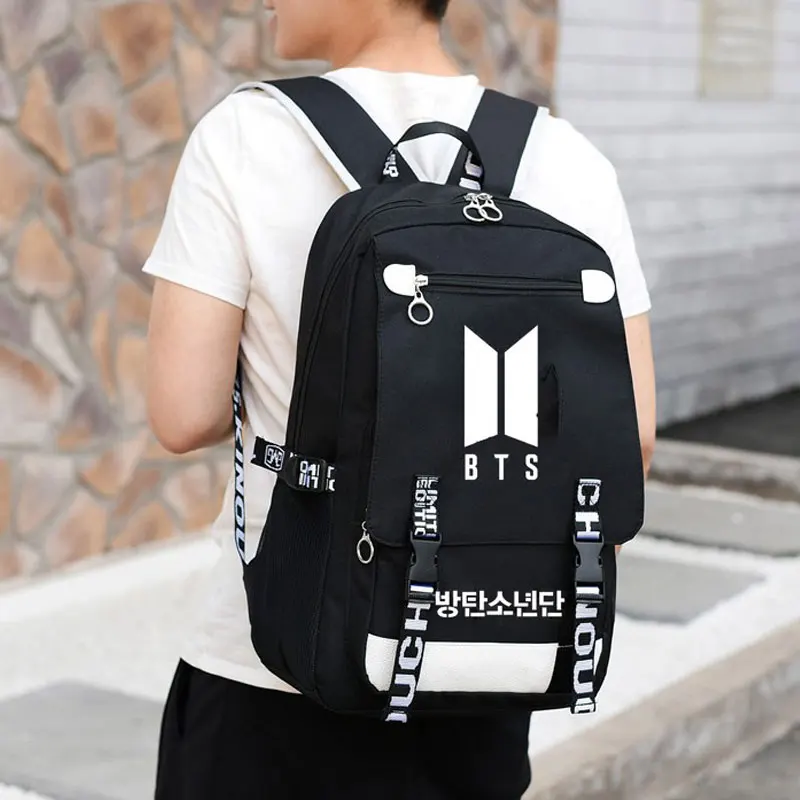 KPOP Bts Backpack For School Teenagers Fashion Zipper Bags Laptop Backpack Boy Girls Bookbag Mochila Backpacks Woman 2018 
KPOP Bts Backpack For School Teenagers Fashion Zipper Bags Laptop Backpack Boy Girls Bookbag Mochila Backpacks Woman 2018