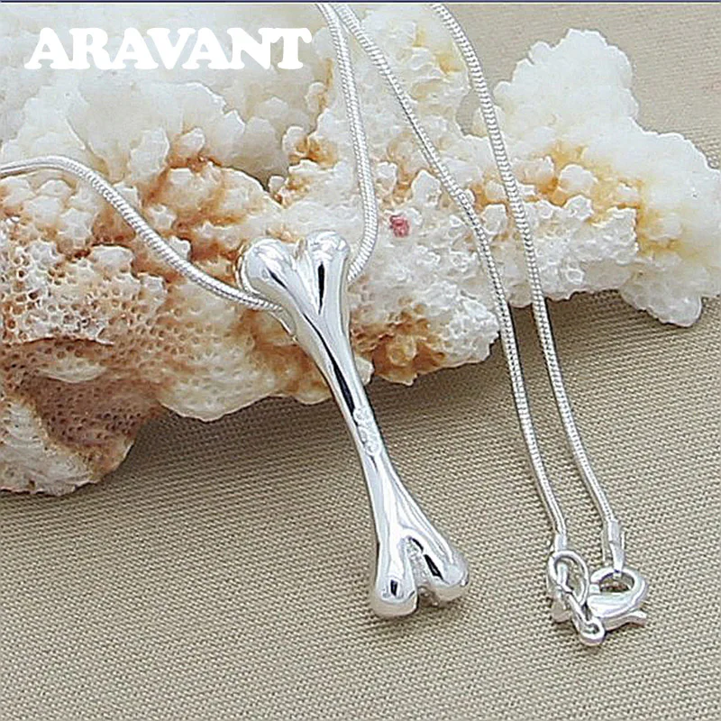 New Arrival Women Necklace 925 Silver Dog Bones Pendant Necklaces For Women Fashion Jewelry
New Arrival Women Necklace 925 Silver Dog Bones Pendant Necklaces For Women Fashion Jewelry