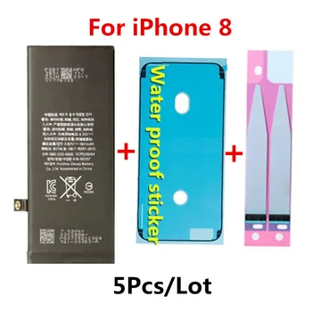 5PCS/LOT Best Quality 0 Zero Cycle AAAAA Battery for iPhone 8 1821mAh Full Capacity Batteries 100% Testing Repair Parts
5PCS/LOT Best Quality 0 Zero Cycle AAAAA Battery for iPhone 8 1821mAh Full Capacity Batteries 100% Testing Repair Parts