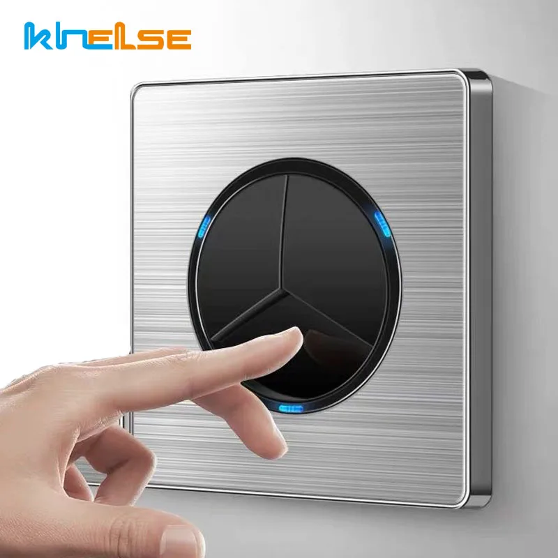 1 Gang 2 Gang 3 Gang 4 Gang Wall Light Switch Socket 1 Way 2 Way Click Switches LED Indicator Home Electric Outlet 110-250VAC
1 Gang 2 Gang 3 Gang 4 Gang Wall Light Switch Socket 1 Way 2 Way Click Switches LED Indicator Home Electric Outlet 110-250VAC