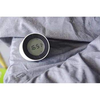 LED Nightlight Snooze Alarm Clock Rechargeable Digital Table Clock Dual Alarms for Bedroom
LED Nightlight Snooze Alarm Clock Rechargeable Digital Table Clock Dual Alarms for Bedroom