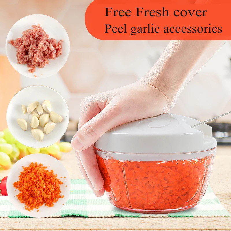 Second generation Multifunction High Speedy Design Chopper Garlic Cutter Vegetable Fruit Twist Shredder Manual Meat Grinder
Second generation Multifunction High Speedy Design Chopper Garlic Cutter Vegetable Fruit Twist Shredder Manual Meat Grinder